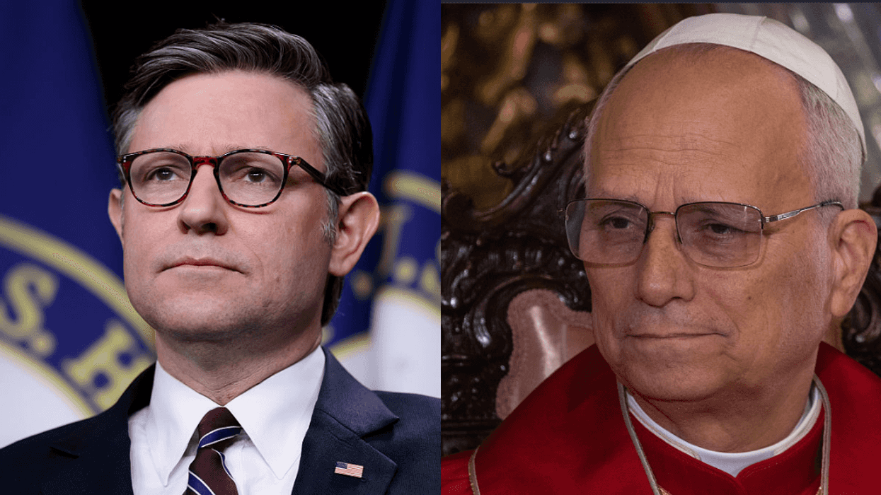 Mike Johnson; Pope Leo XIV