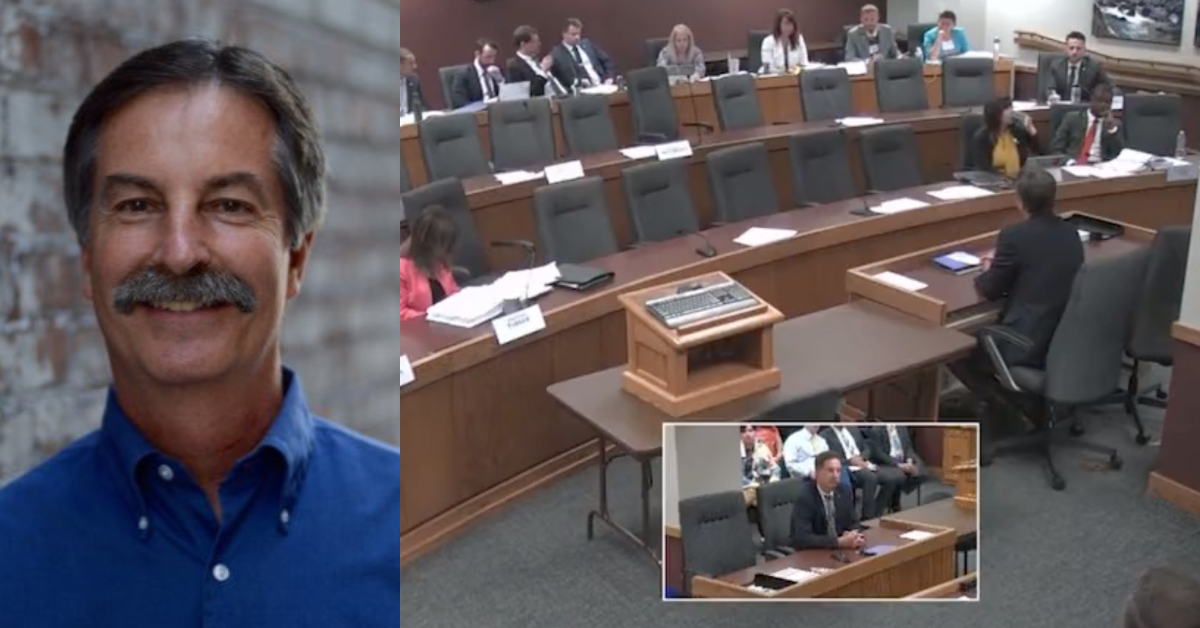 Mike Moon; Twitter screenshot of Mike Moon delivering his child marriage answer during debate