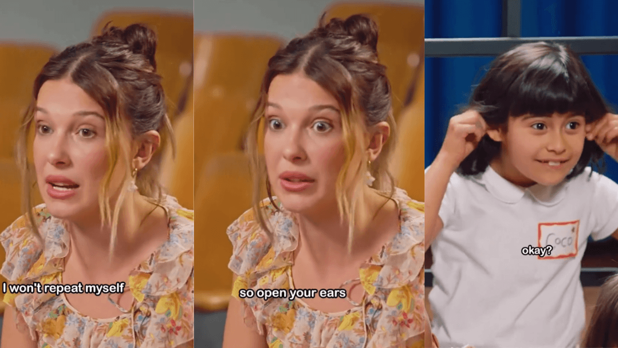 Millie Bobby Brown on 'Celebrity Substitute'