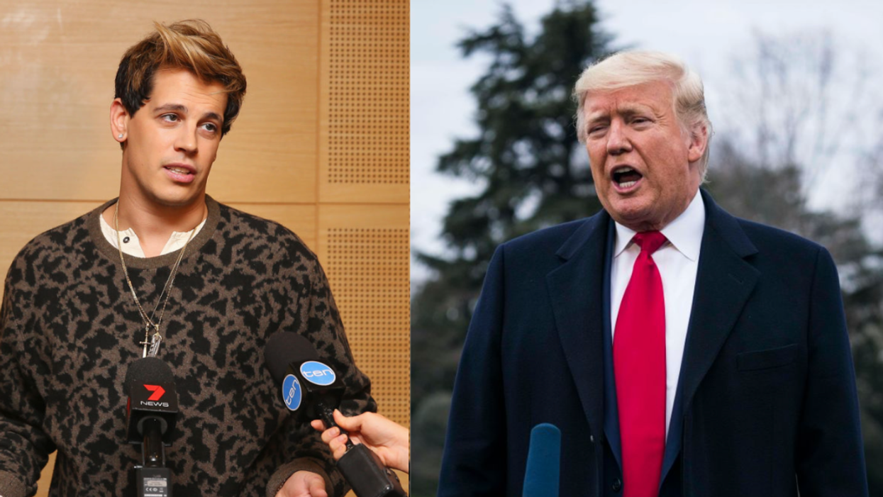 Milo Yiannopoulos; Donald Trump