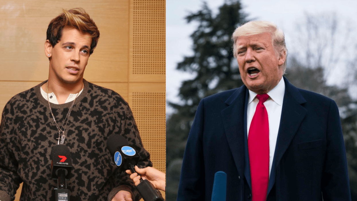 Milo Yiannopoulos; Donald Trump