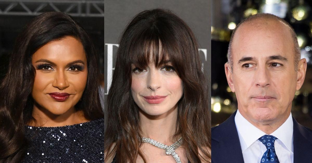 Mindy Kaling; Anne Hathaway; Matt Lauer