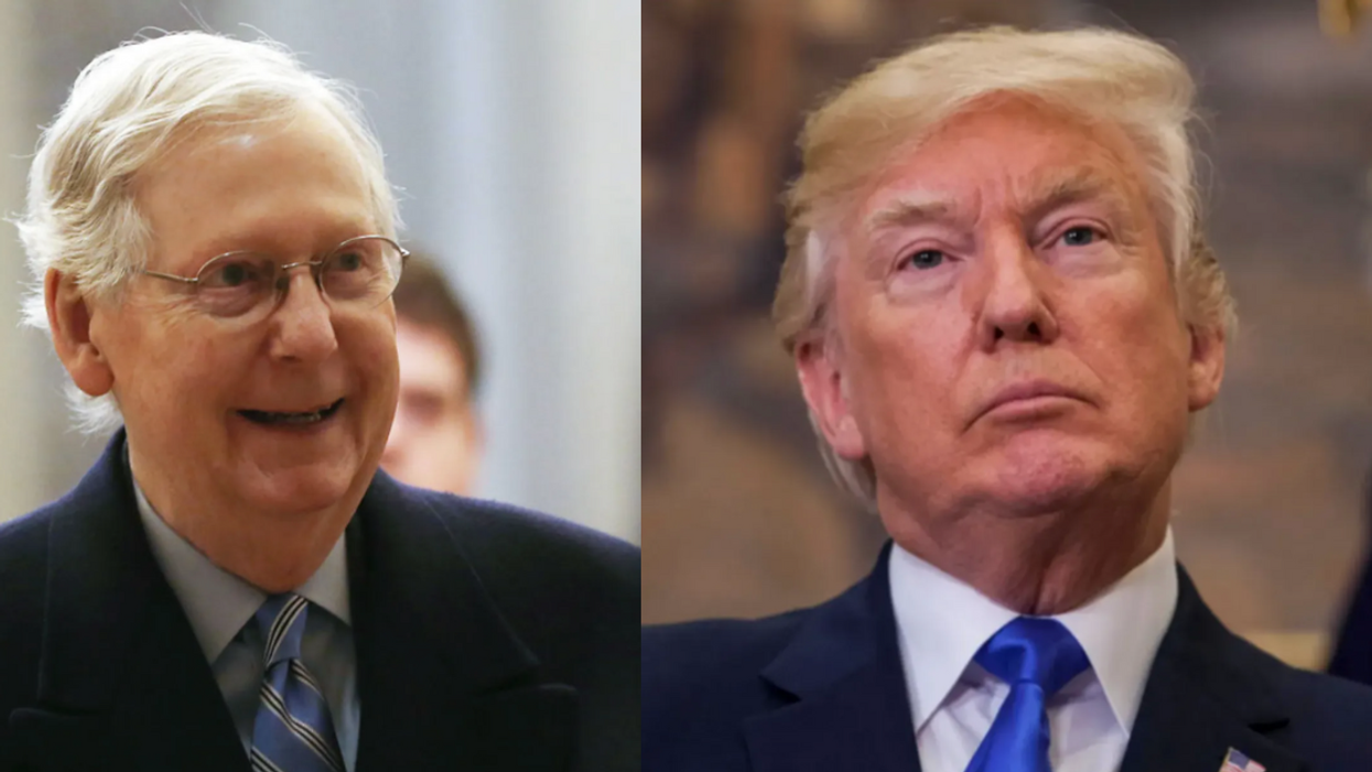Mitch McConnell; Donald Trump