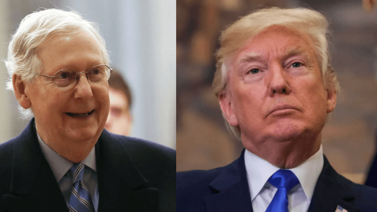 Mitch McConnell; Donald Trump