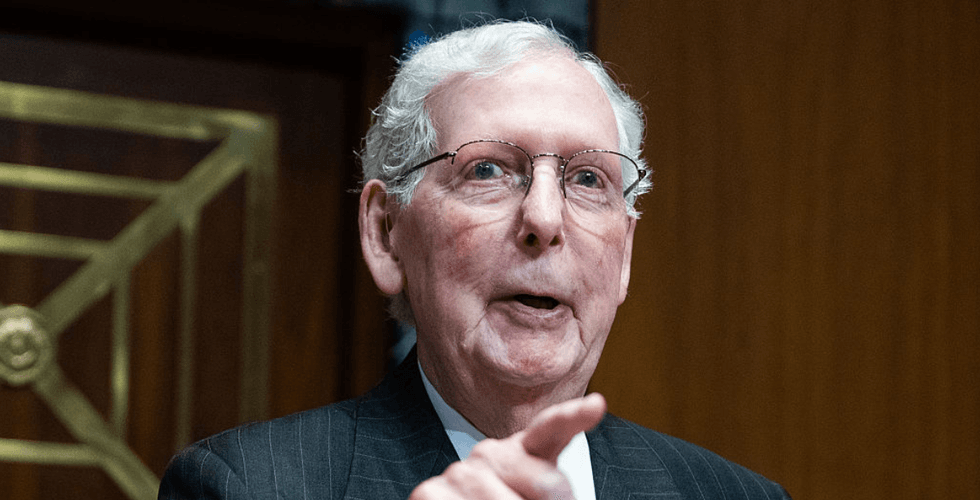 A Pumpkin Decoration From TJ Maxx Is Going Viral For Looking Exactly Like Mitch McConnell—And We Can't Unsee It