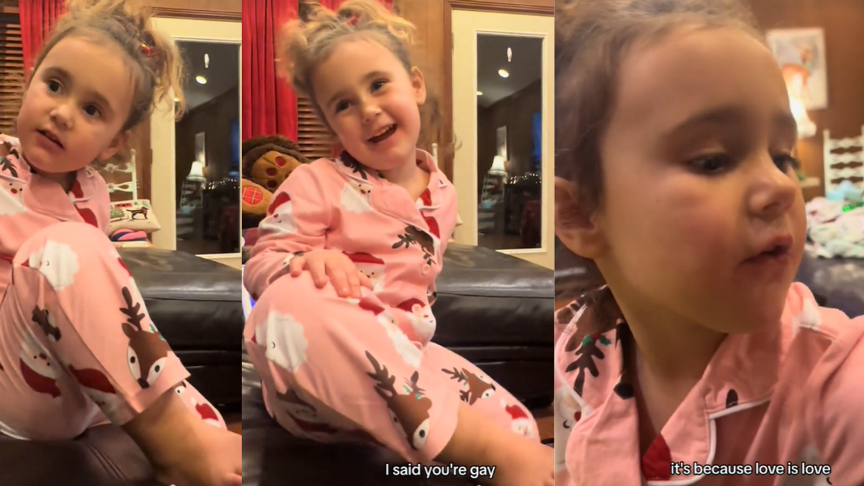 Mom explains what being gay is to her four-year-old daughter