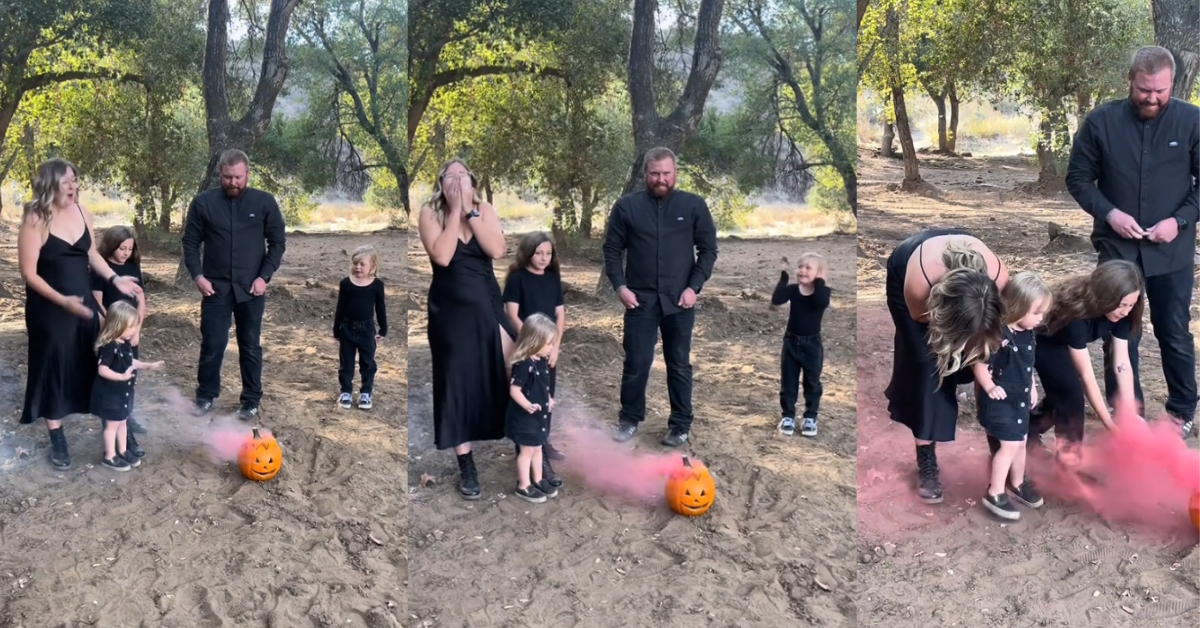 Mom grieving the result of a gender reveal