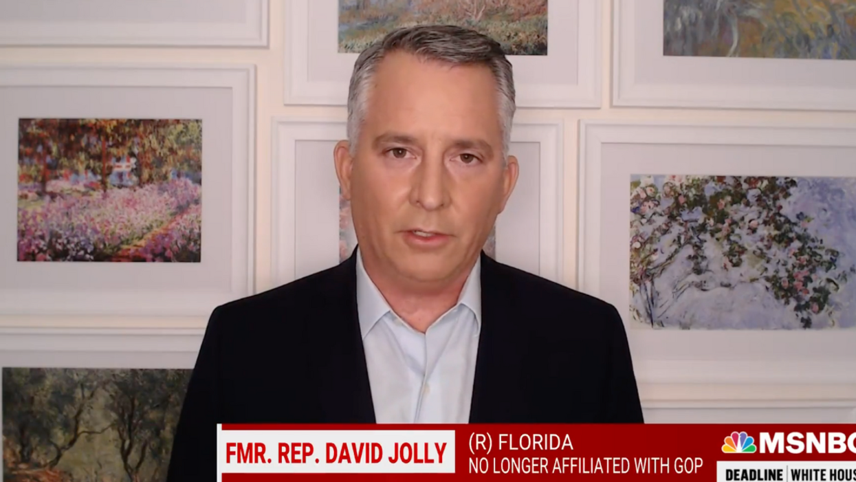 MSNBC screenshot of David Jolly