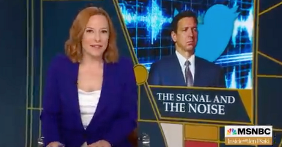 MSNBC screenshot of Jen Psaki on "Inside With Jen Psaki"