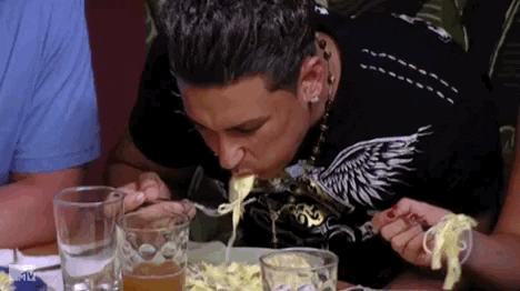 MTV Pasta GIF by Jersey Shore Family Vacation