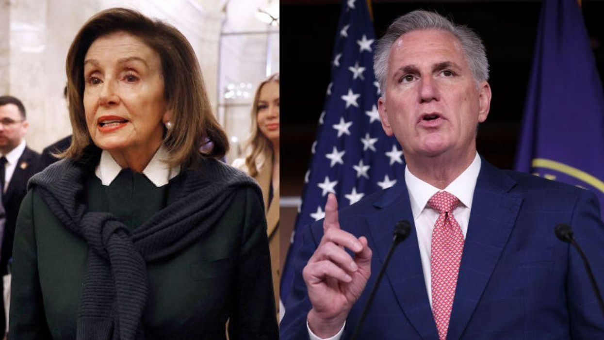 Nancy Pelosi;  Kevin McCarthy