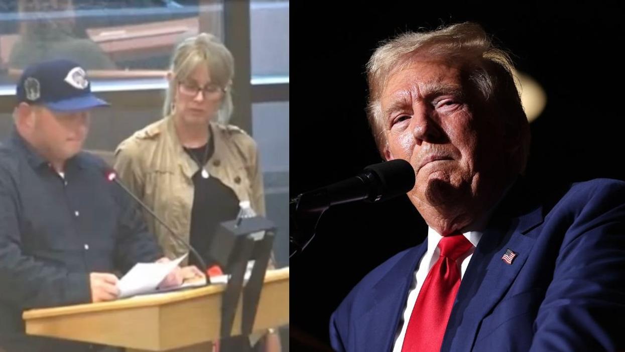 Nathan Clark; Donald Trump
