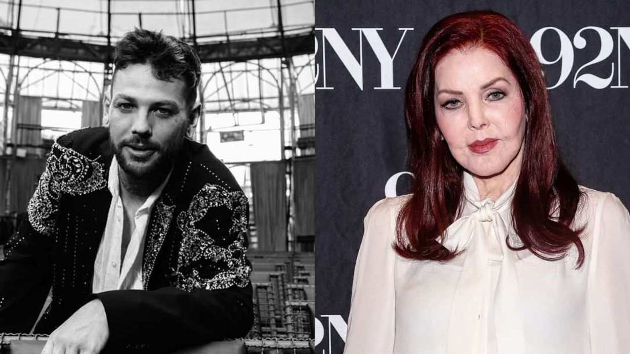 Navarone Garibaldi Garcia; Priscilla Presley