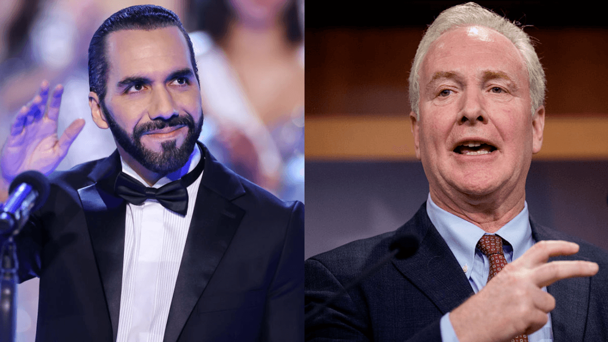 Nayib Bukele; Chris Van Hollen