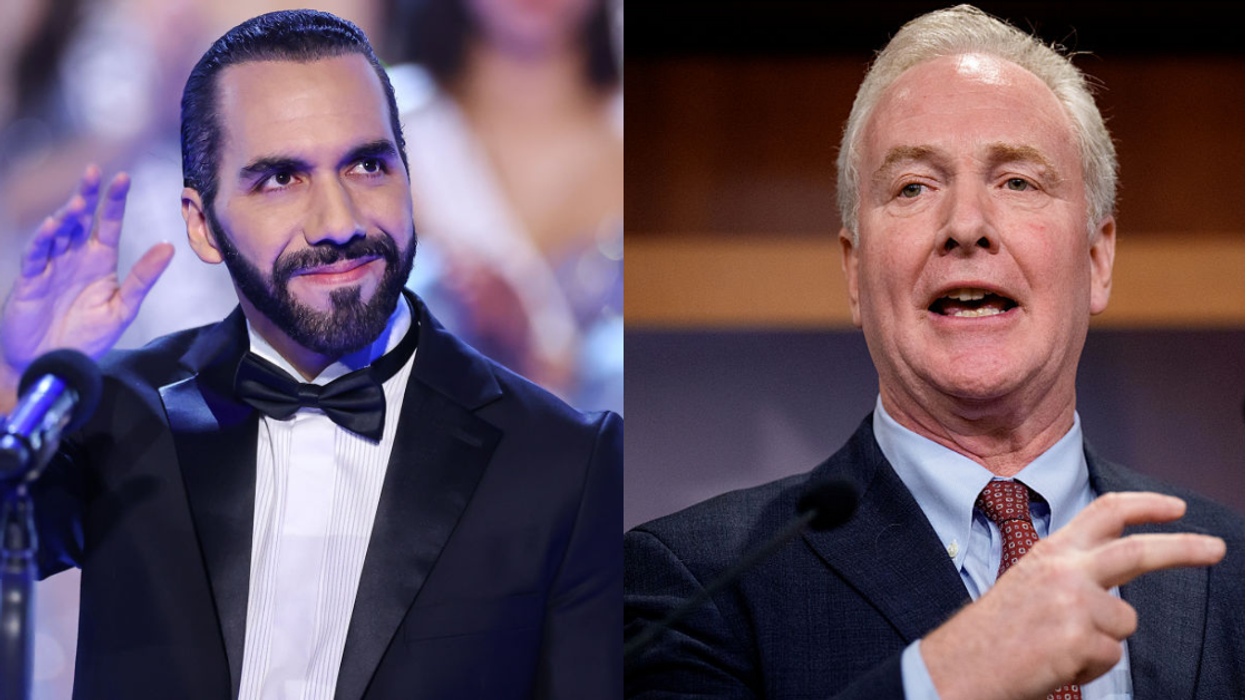 Nayib Bukele; Chris Van Hollen