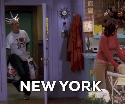 New York Is Awesome GIF by Friends