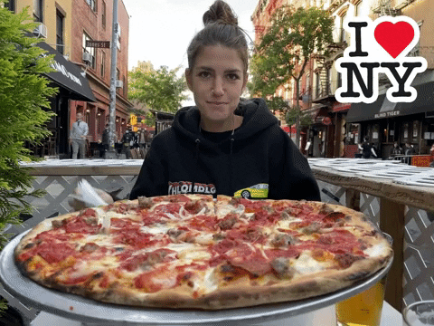New York pizza GIF