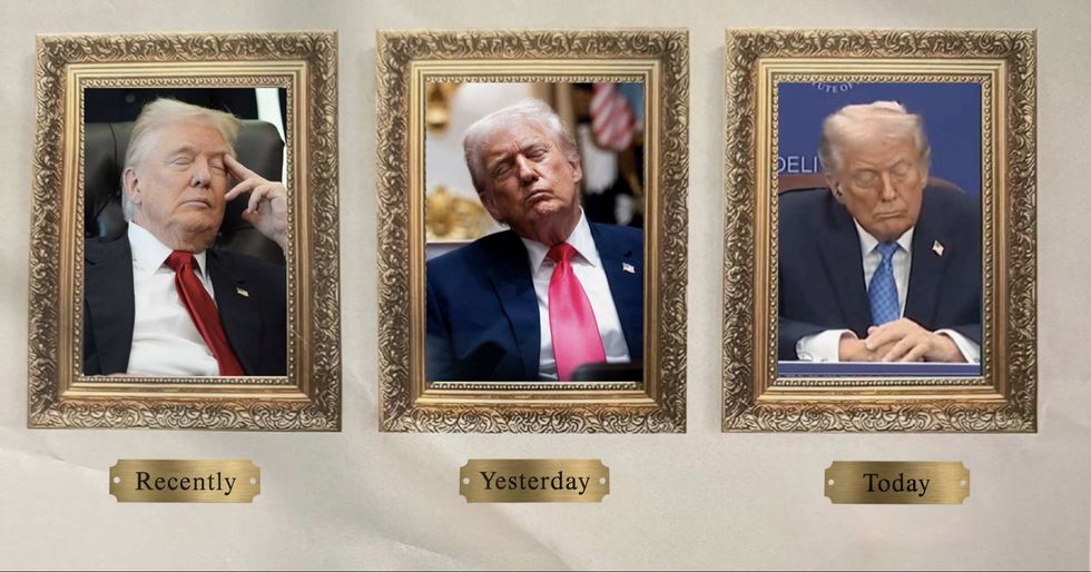 Newsom's "Presidential Walk of Fatigue"