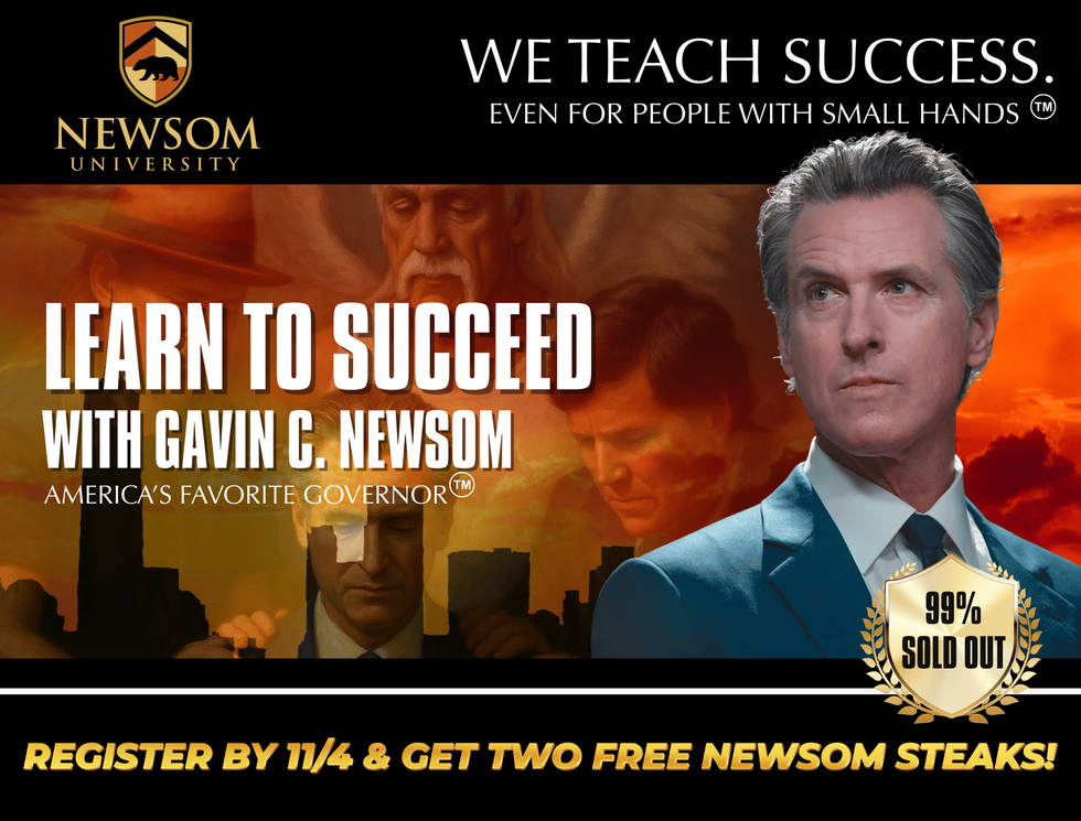 "Newsom University" image