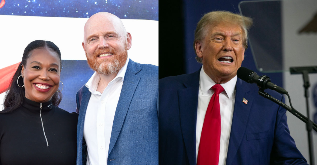 Nia Reneé Hill and Bill Burr; Donald Trump