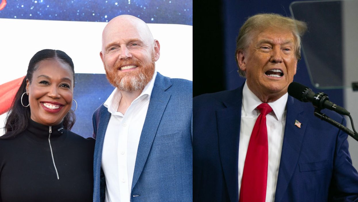 Nia Reneé Hill and Bill Burr; Donald Trump
