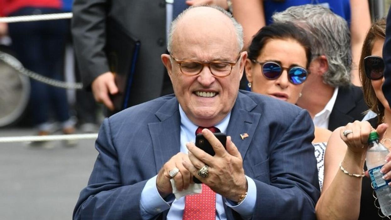 Rudy Giuliani Manically Texted Reporter Overnight With Bonkers Theory for Why Democrats Don't Want Him to Testify in Senate Trial