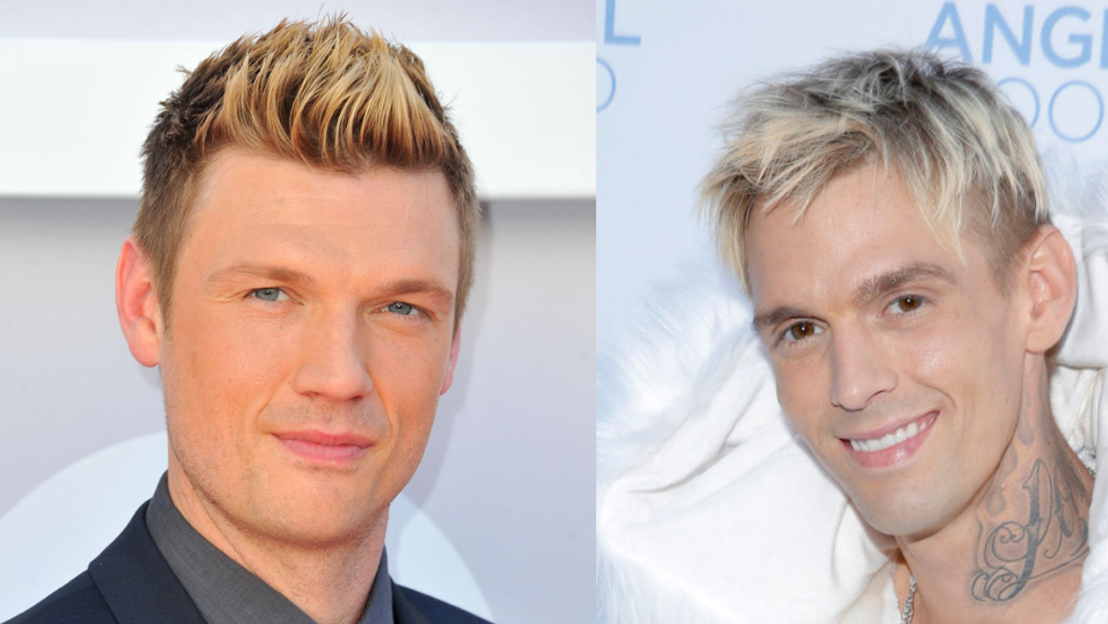Nick Carter; Aaron Carter