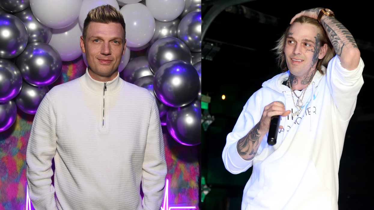Nick Carter; Aaron Carter