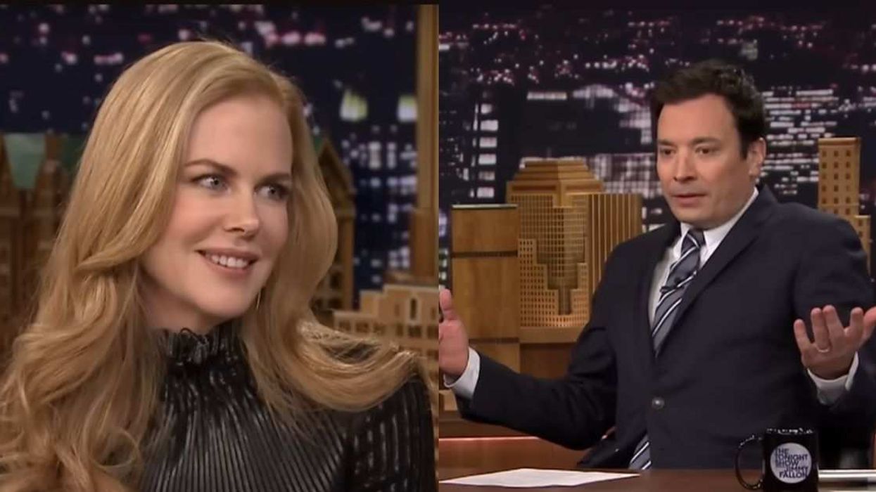 Video Of Nicole Kidman Calling Out Jimmy Fallon Resurfaces - Comic Sands
