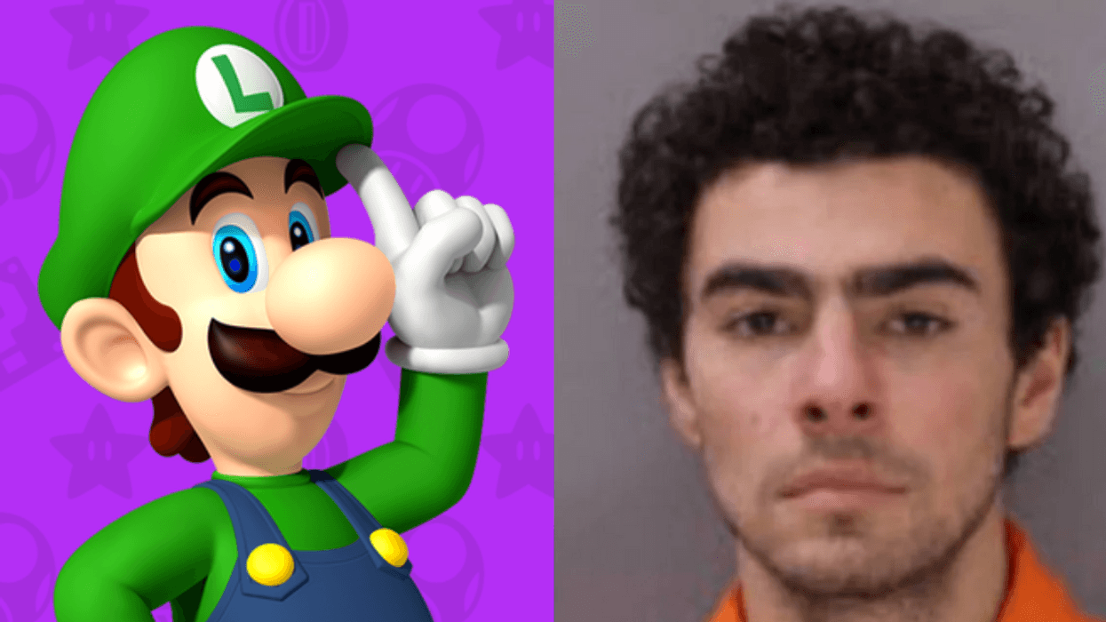 Nintendo's Luigi; Luigi Mangione