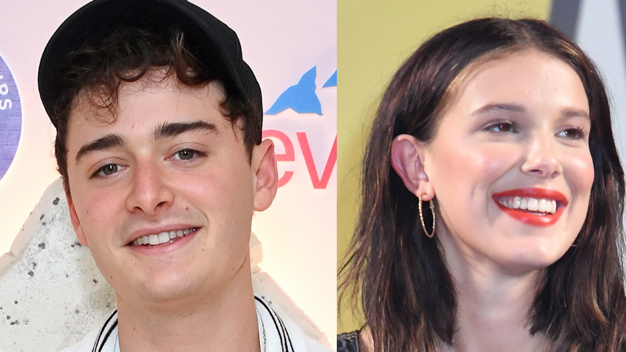 Noah Schnapp; Millie Bobby Brown