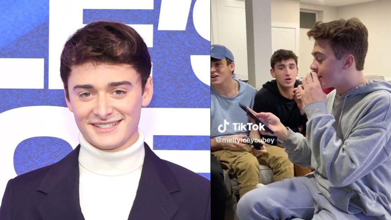 Noah Schnapp; screenshot from TikTok