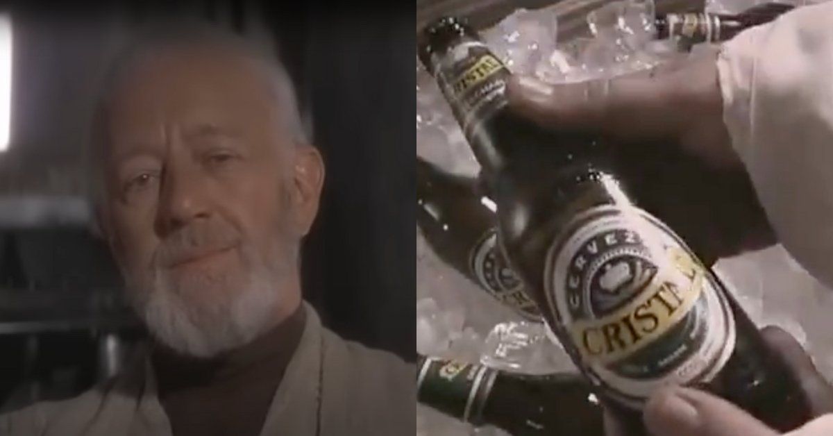 Obi Wan Kenobi; Cerveza Cristal