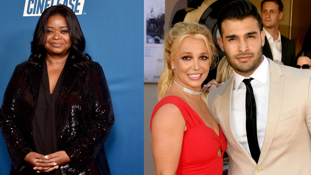 Octavia Spencer; Britney Spears and Sam Asghari