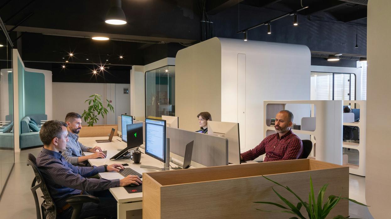 office cubicles