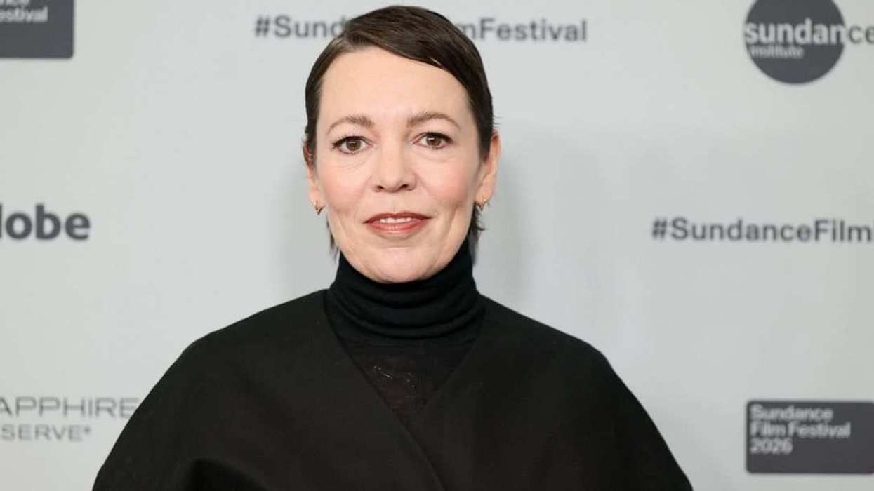 Olivia Colman shows off her signature pixie cut during the "Wicker" Premiere during the 2026 Sundance Film Festival.