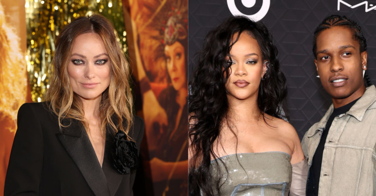 Olivia Wilde; Rihanna and A$AP Rocky