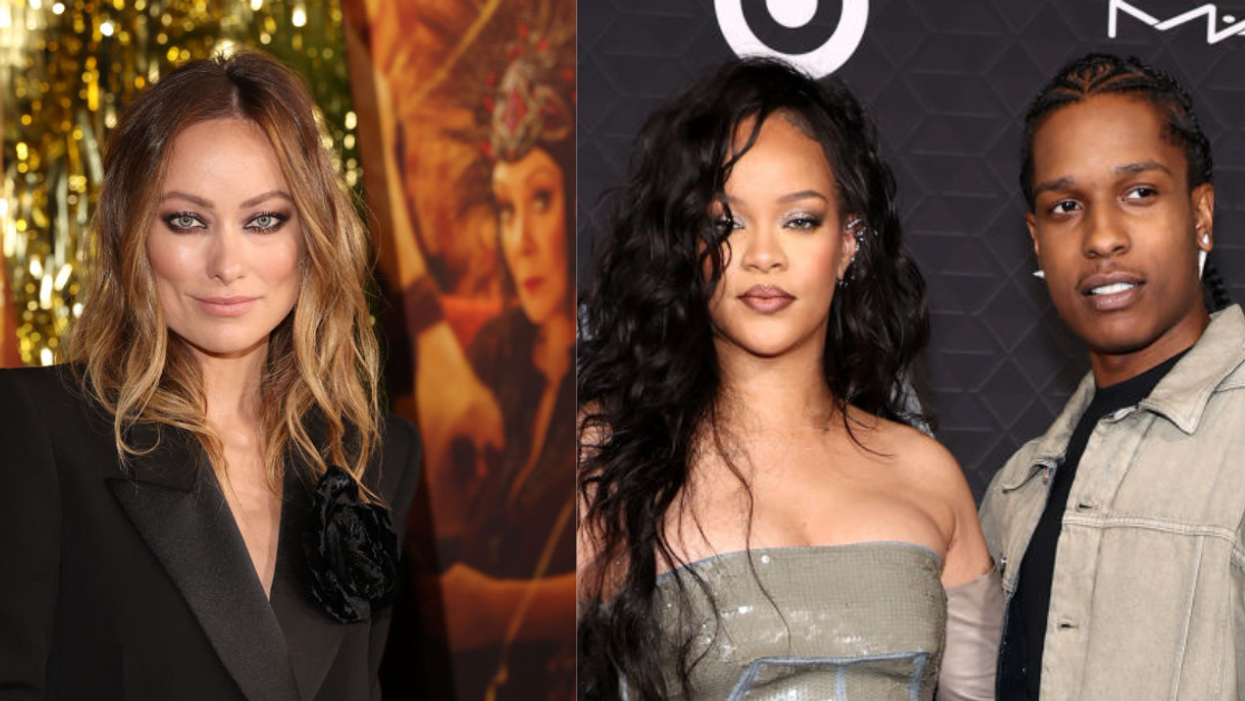 Olivia Wilde; Rihanna and A$AP Rocky