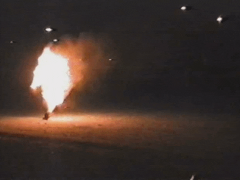 on fire stunt GIF by No Mercy Video