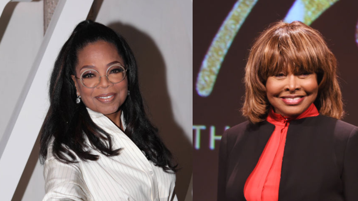 Oprah Winfrey; Tina Turner