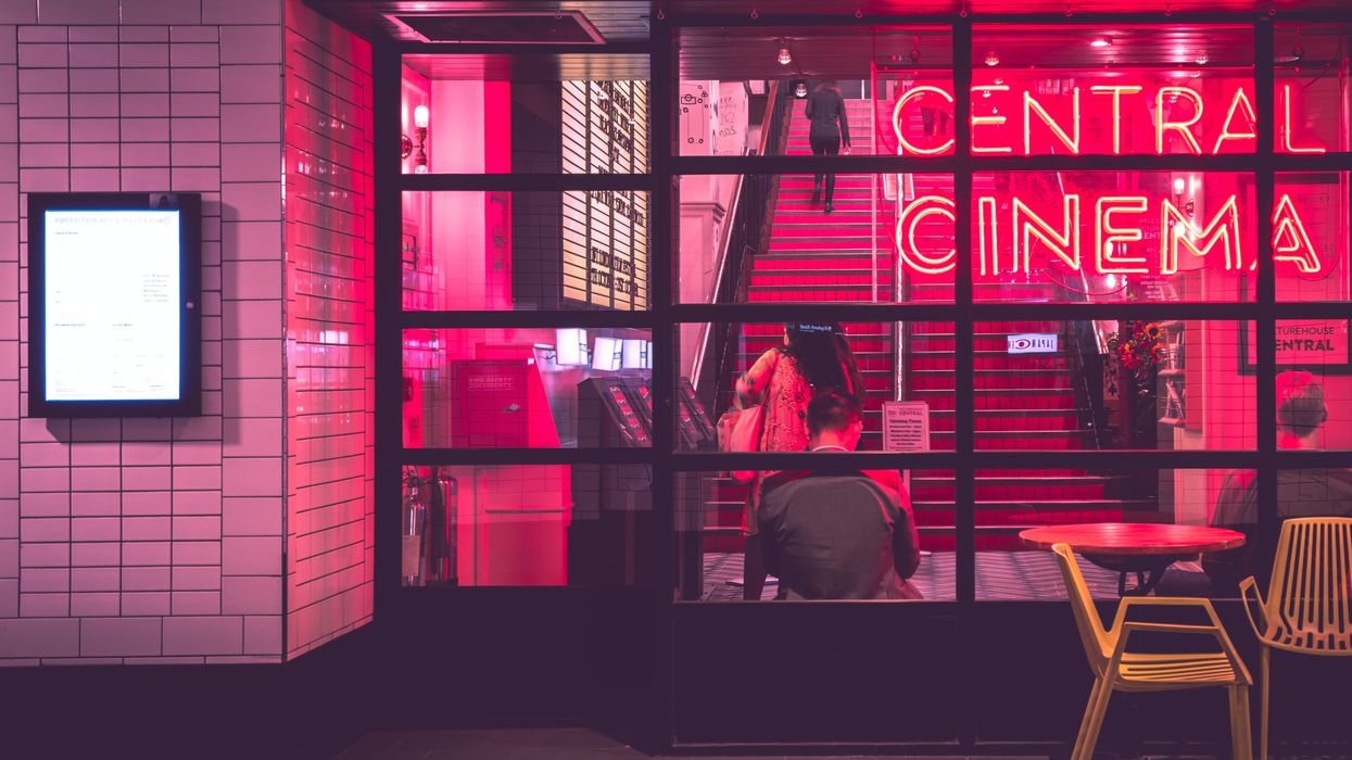 Outside of a cinema