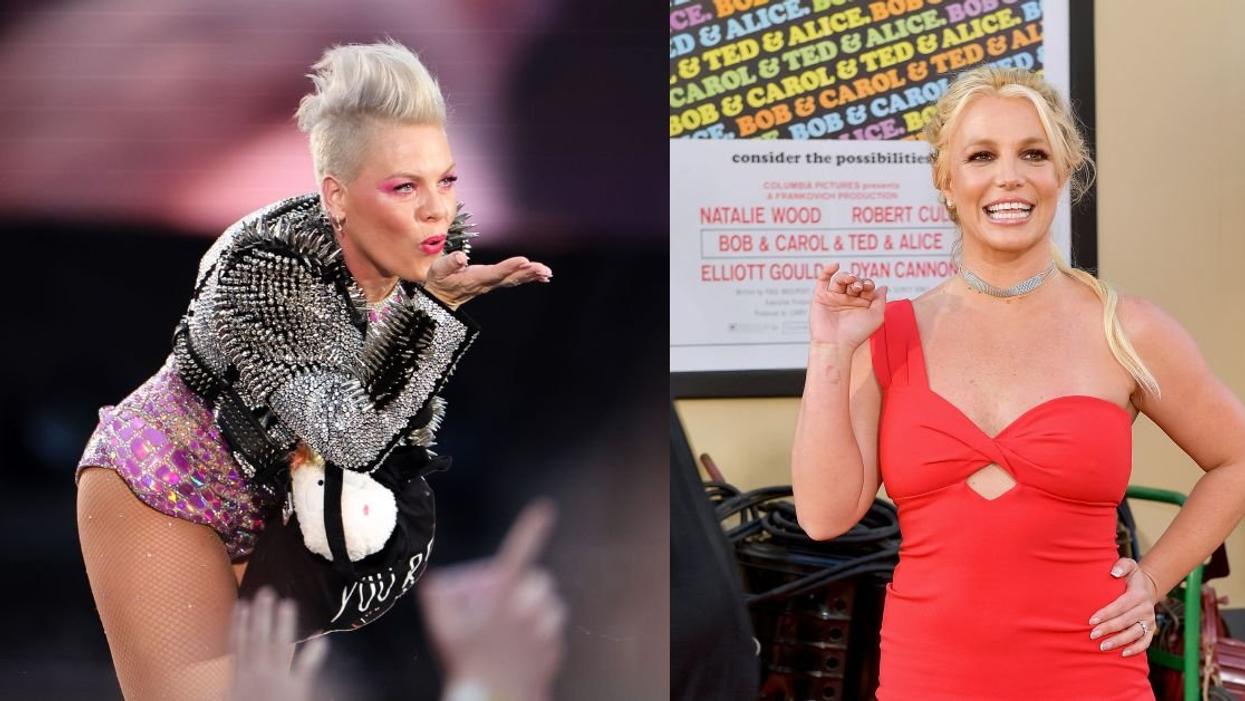 P!nk; Britney Spears