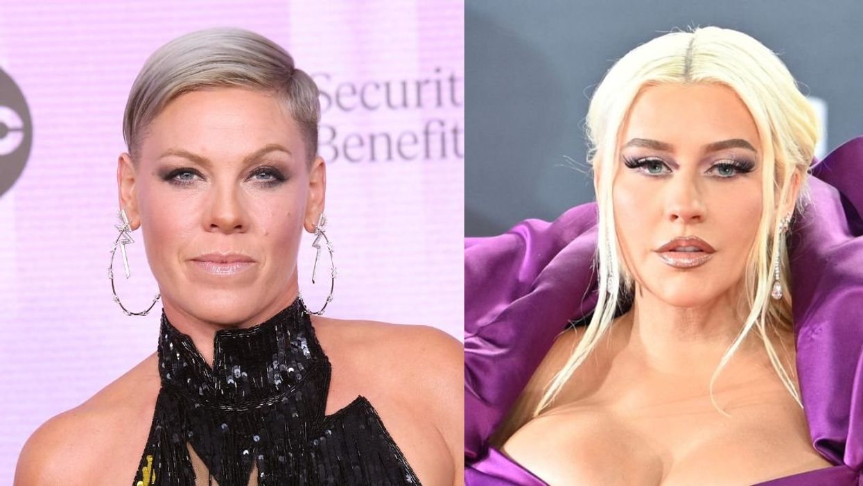 P!nk; Christina Aguilera