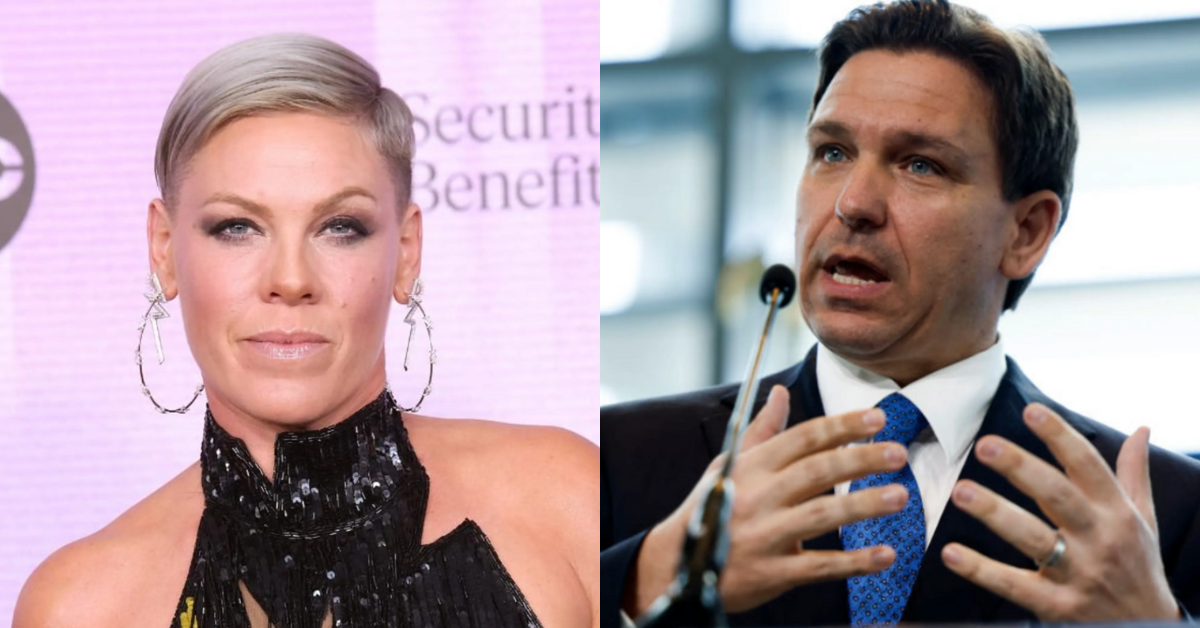 P!nk; Ron DeSantis