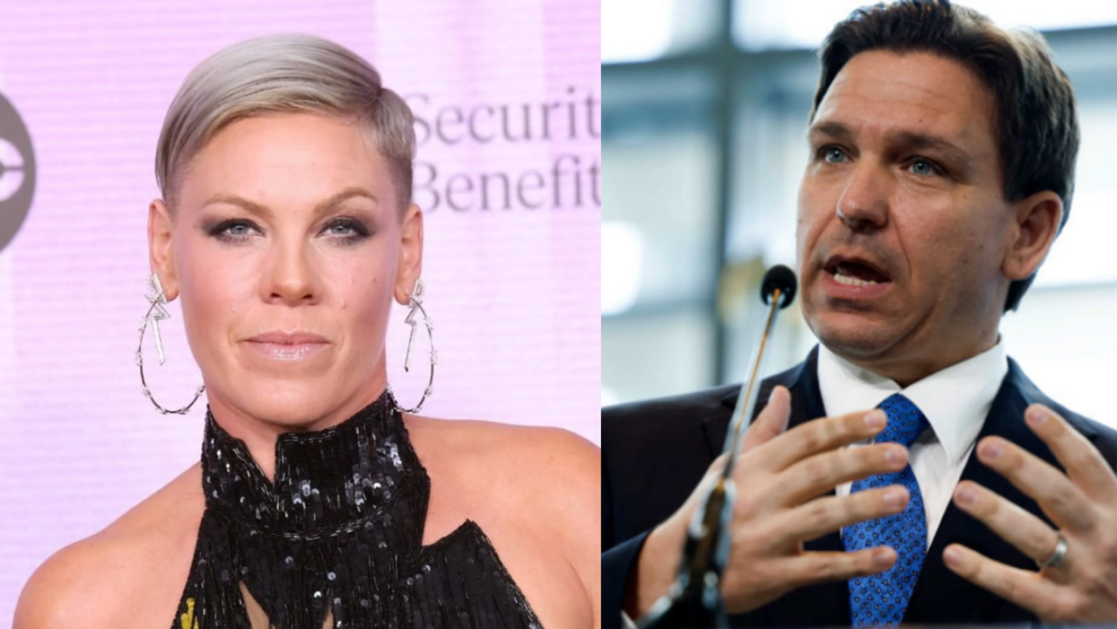 P!nk; Ron DeSantis