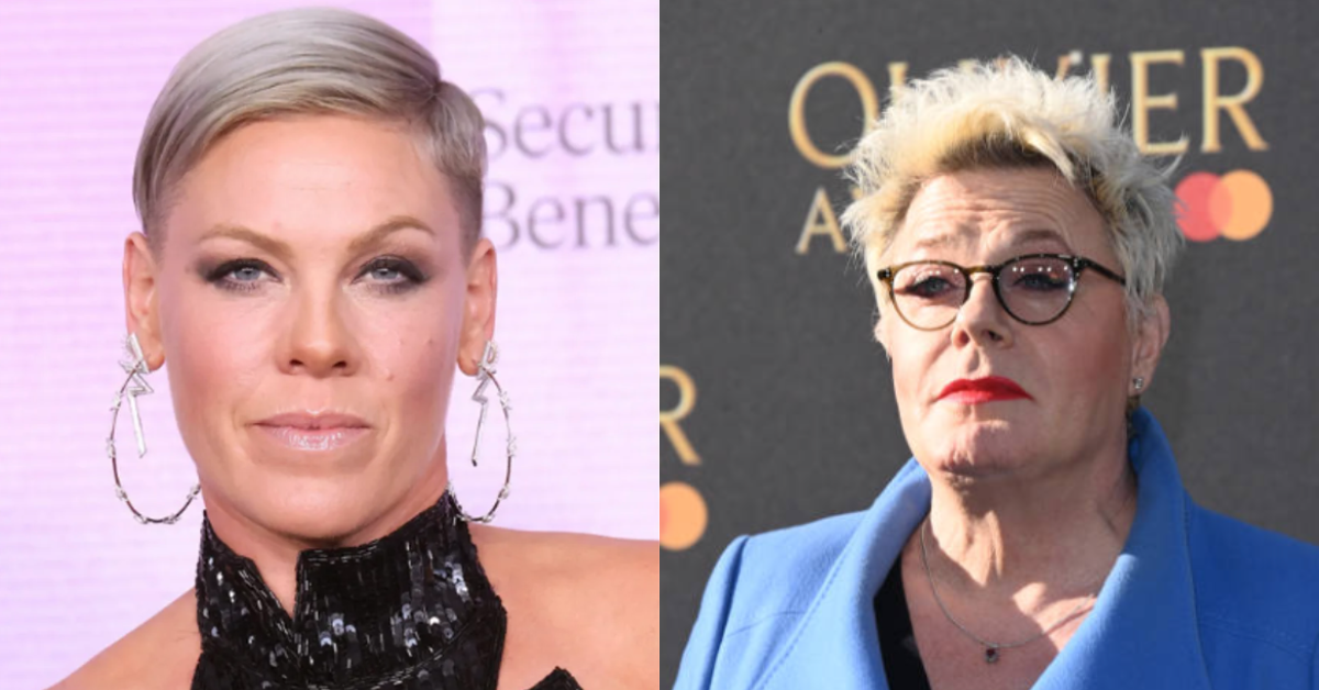 P!nk; Suzy Eddie Izzard