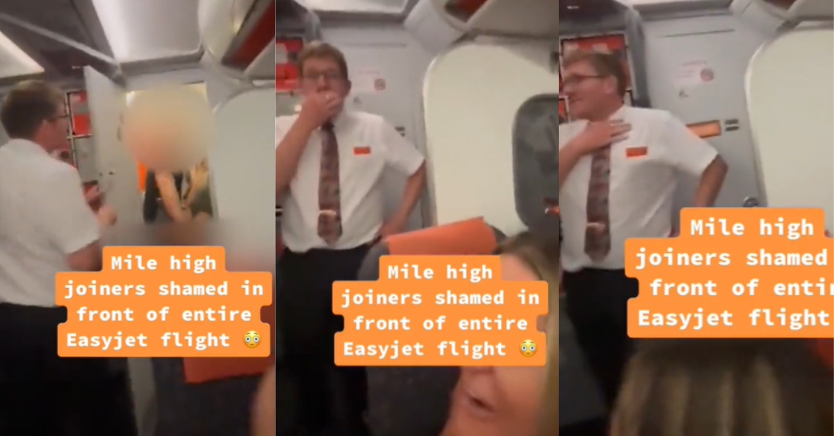 Pair caught joining "Mile High Club" on flight