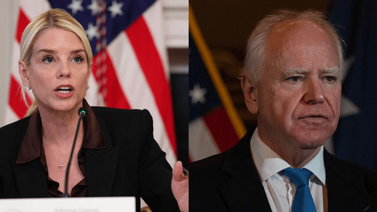 Pam Bondi; Tim Walz