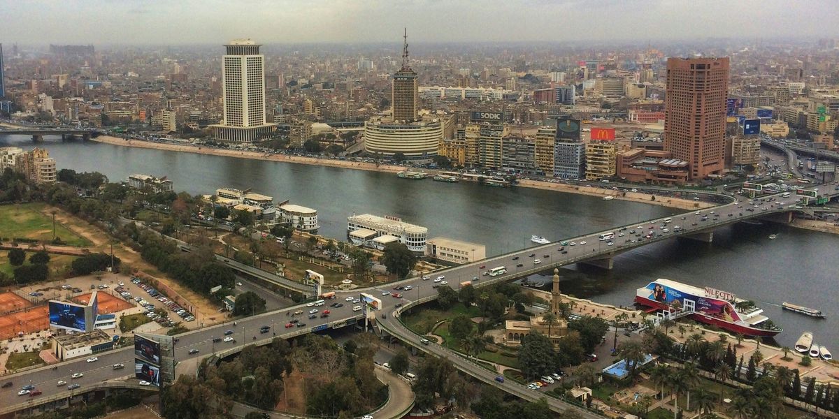 Panoramic picture of Cairo