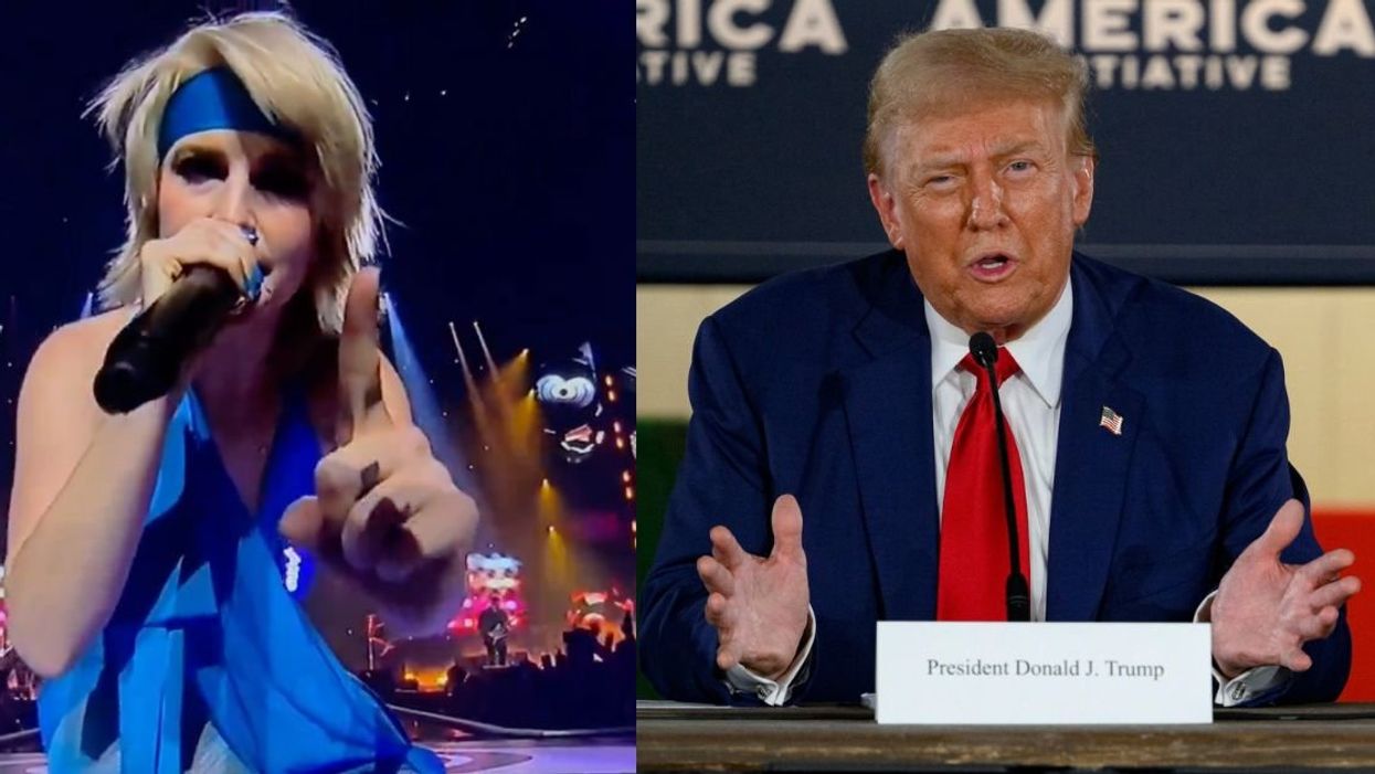 Paramore's Hayley Williams; Donald Trump